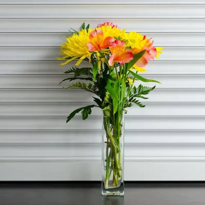 Sarı Gerbera Aranjmanı